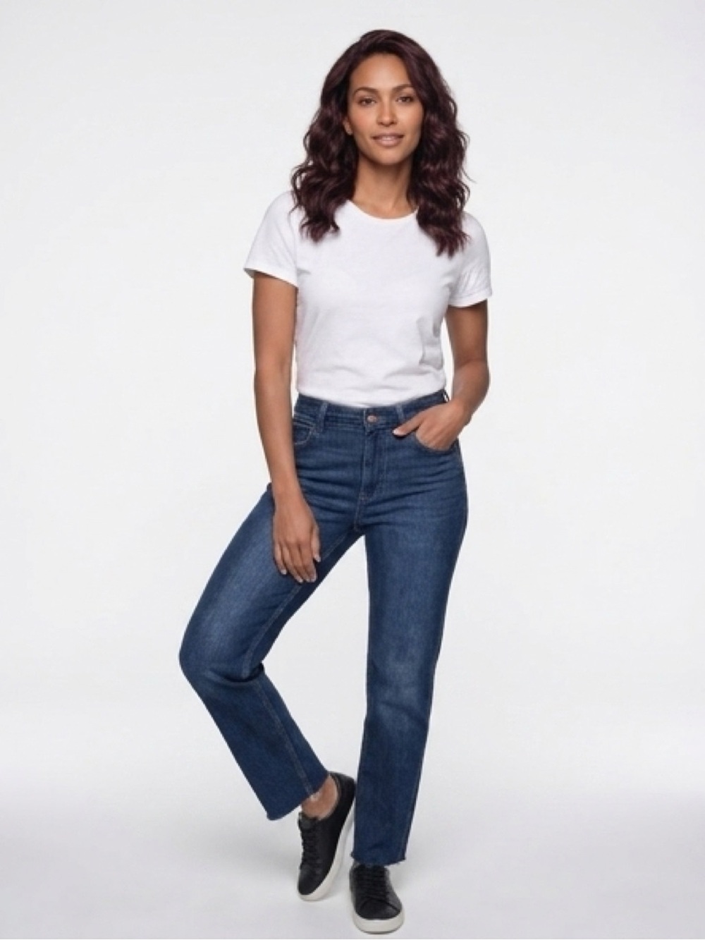 ZARA Jeans in Dark Blue Wash